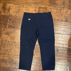 Alfani Blue Cropped Ankle Pants